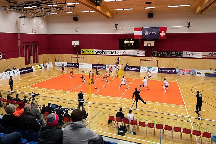 Volleyball CEV Challenge Cup VCA Amstetten NÖ vs Lausanne UC (Schweiz)