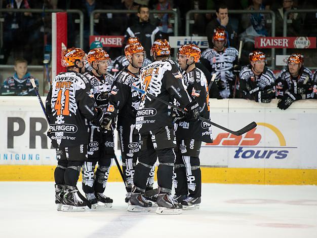 Linz feiert, EHC Liwest Black Wings Linz vs HC TWK Innsbruck