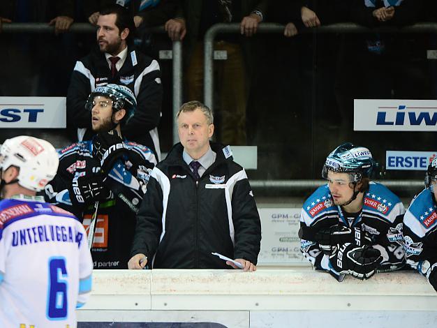 Robert Daum, Trainer  (Liwest Black Wings Linz) und (EC VSV), EHC Liwest Black Wings Linz vs EC VSV, Play-Offs, Viertelfinale 