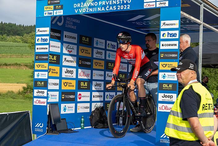 Maximilian Schmidbauer (AUT, WSA KTM Graz) Elite Herren, Österreichische Meisterschaft Einzelzeitfahren, Novo Mesto, Slowenien