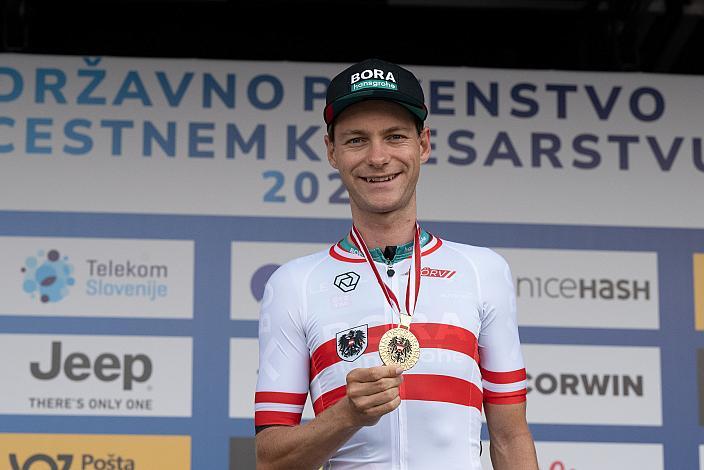 Felix Grossschartner (AUT, Bora - Hansgrohe) Elite Herren, Österreichische Meisterschaft Einzelzeitfahren, Novo Mesto, Slowenien