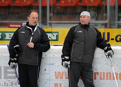 Trainer Jim Boni und Co-Trainer Richard Rick Nasheim