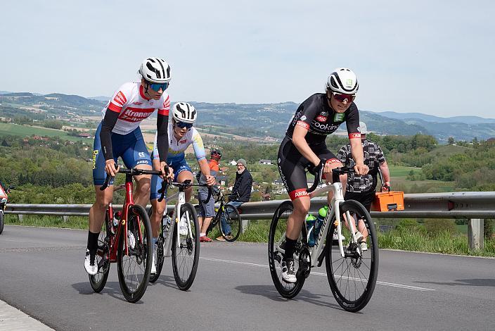 Petra Zsanko (HUN, Arbö Rapso Knittelfeld), Eva Schien (GER, Team Cookina ARBÖ ASKÖ Graz RLM Stmk), Herren Elite, U23, Road Cycling League Austria, 62. Raika Kirschbluetenrennen, Wels, Oberösterreich