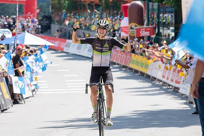 Ben OConnor (AUS, Dimension Data) siegt in St.Johann - Alpendorf, 69. Oesterreich Rundfahrt 5. Etappe Kitzbuehel - St. Johann Alpendorf