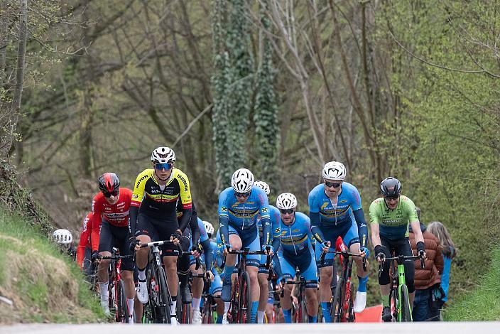 Moran Vermeulen (AUT, Team Vorarlberg), Riccardo Zoidl (AUT, Team Felbermayr Simplon Wels), Felix Ritzinger (AUT, Team Felbermayr Simplon Wels) Herren Elite, U23, Radliga, 62. Radsaison-Eröffnungsrennen Leonding, Oberösterreich