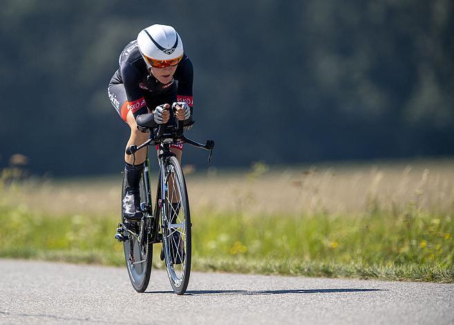 Angelika Tazreiter (AUT, Team Cookina ARBOE ASKOE) ÖSTM Einzelzeitfahren,  Lutzmannsburg, Österreichische Staatsmeisterschaft U23, Elite Damen und Herren