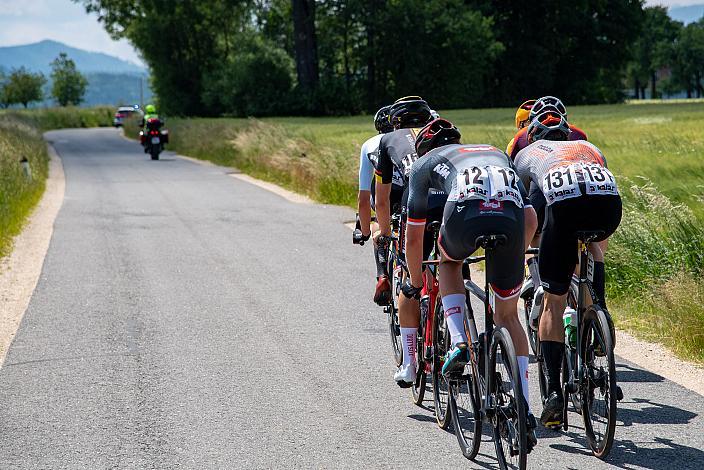 Die Ausreisser mit Florian Kierner (AUT, Tirol KTM Cycling Team) 3. Etappe Traun - Hinterstoder, Int. Raiffeisen Oberösterreich Rundfahrt UCI Kat. 2.2