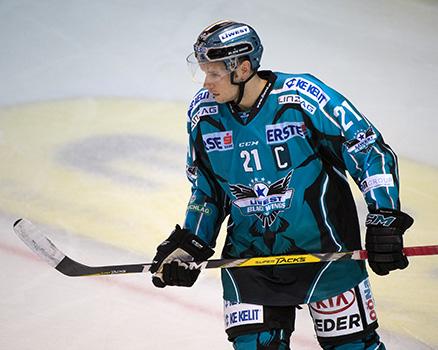 Philipp Lukas (EHC Liwest Black Wings Linz) EHC Liwest Black Wings Linz vs Dornbirner Eishockey Club