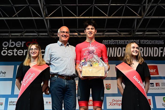 Bester Österreicher Heimo Fugger (AUT, Nationalteam Österreich), 2. Etappe Sarleinsbach - Sarleinsbach, Int. Oberösterreichische Versicherung OÖ Junioren Oberösterreich Rundfahrt