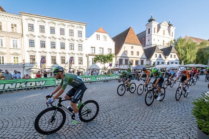 Team Hrinkow Advarics in der Führung beim 28. Int. ASVÖ - HRINKOW City Kriterium Steyr, Herren Elite, ÖRV, Radsport, Mountainbike, ELITE Rennrad