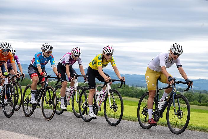 Siegerin Eliska Kvasnickova (CZE, VIF Cycling Team), Malwina Mul (POL, MAT Atom Deweloper Wroclaw),  07.06.2025 07.06.2025 Rad 2 Etappe Sportland NOE WOMEN Tour