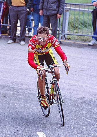 Massimiliano Lelli (ITA, Ceramiche Aristea) am Monte Bodone,14. Etappe, Corvara to Monte Bondone