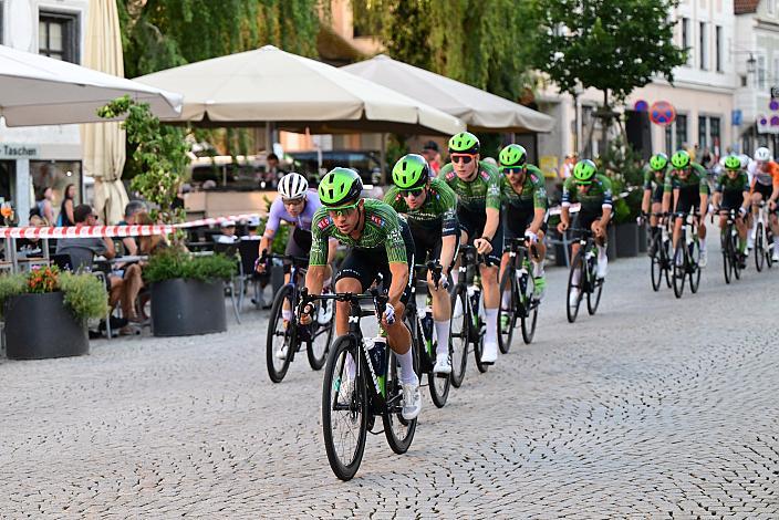 Team Hrinkow Advarics in der Führung beim 28. Int. ASVÖ - HRINKOW City Kriterium Steyr, Herren Elite, ÖRV, Radsport, Mountainbike, ELITE Rennrad