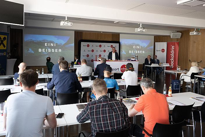 Pressekonferenz Int. Raiffeisen Oberösterreich Rundfahrt (UCI Kat. 2.2), Olympiazentrum Linz  