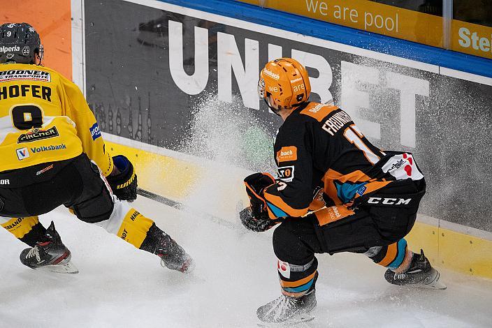 Stefan Freunschlag (Steinbach Black Wings Linz) Steinbach Black Wings Linz vs HC Pustertal Wölfe, bet-at-home ICE Hockey League