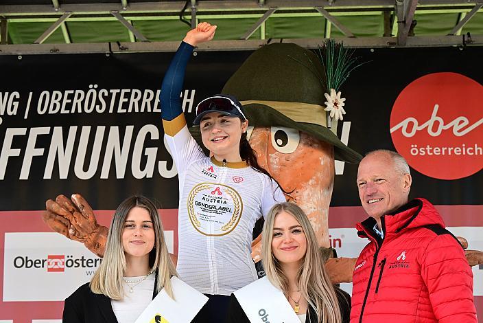 Elisa Winter (AUT, Union Raiffeisen Radteam Tirol)  63. Saison Eroeffnung Leonding Damen Elite, Road Cyling League Austria