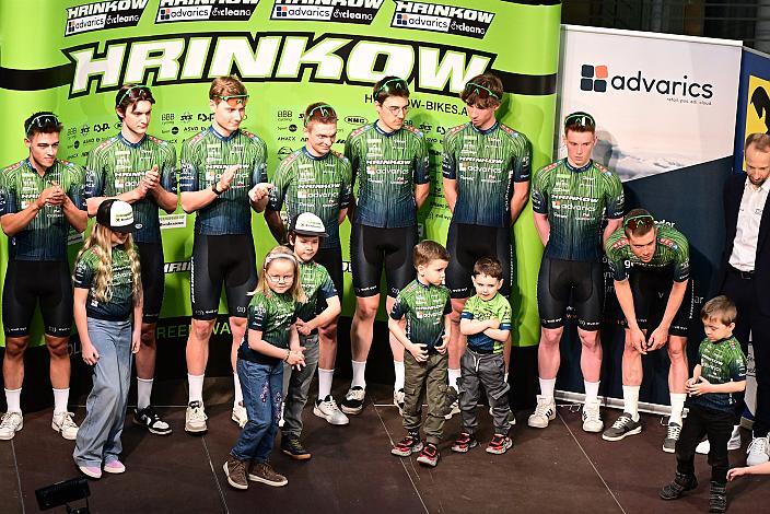 Teampräsentation, Steyr, Team Hrinkow Advarics Cycleang, UCI Continental Team, 