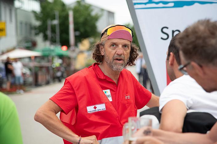 Tourarzt Dr. Thomas Mesic,  1. B Etappe Traun - Marchtrenk, Int. OÖ Junioren Oberösterreich Rundfahrt 