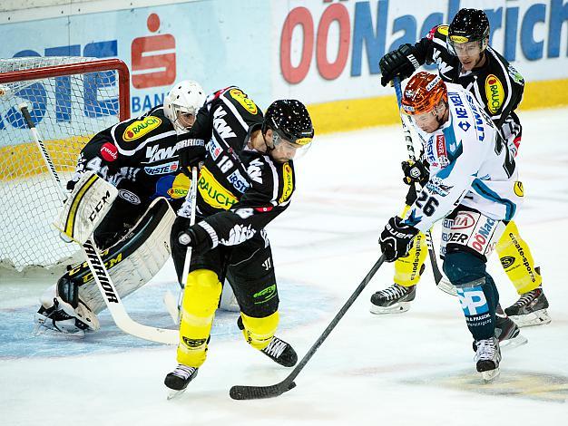 Rob Hisey, Linz im Angriff, EHC Liwest Black Wings Linz vs Dornbirner EC