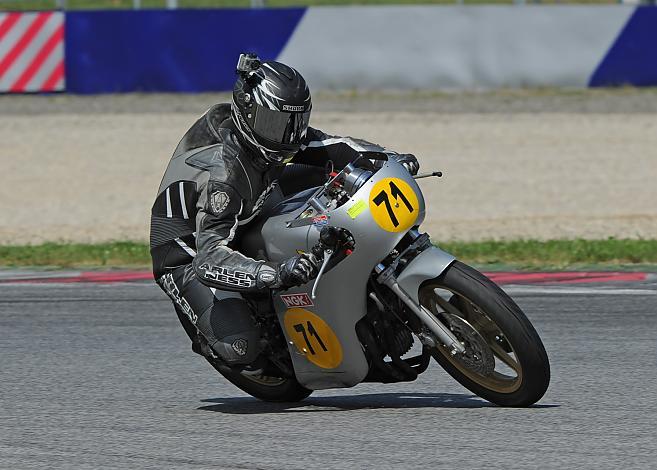 #71 Willi Strasser, AUT, Honda CB 500 four