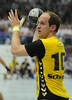  HLA, Semifinale, HC Linz AG vs A1 Bregenz Handball der Bregenzer Roland Schlinger