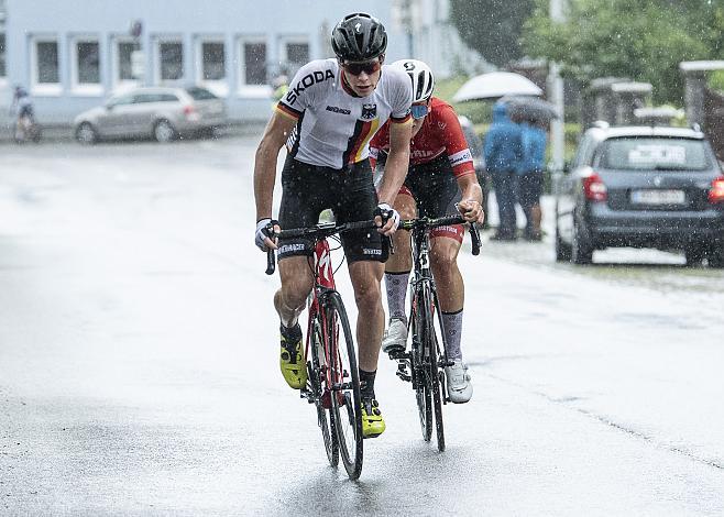 Sieger Georg Steinhauser (GER, Deutschland), Maximilian Schmidbauer (AUT, Team Ã–sterreich) Punktetrikot 2. Etappe Rohrbach - Rohrbach, OberÃ¶sterreich Junioren Rundfahrt