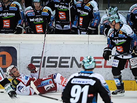 Justin Kurtz, Linz checkt John Lammers, KAC, EHC Liwest Black Wings Linz vs. EC KAC