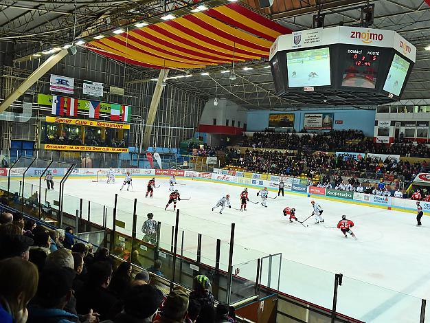 Die Eishalle Znaim, HC Orli Znojmo vs. EHC Liwest Black Wings Linz 5. Viertelfinale, Play-Off