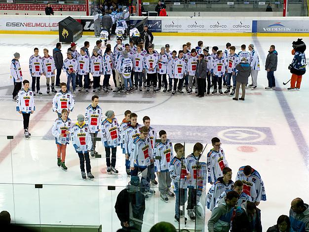 Nachwuchs Day in Linz,  EHC Liwest Black Wings Linz vs EC Red Bull Salzburg, Pick Round