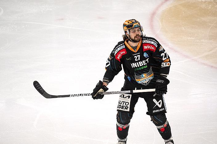 Shawn St.Amant (Steinbach Black Wings Linz) Steinbach Black Wings Linz vs Moser Medical Graz 99ers, Pre-Play-Offs, 1. Runde ICE Hockey League, Steinbach Black Wings Linz, Linz AG Eisarena 