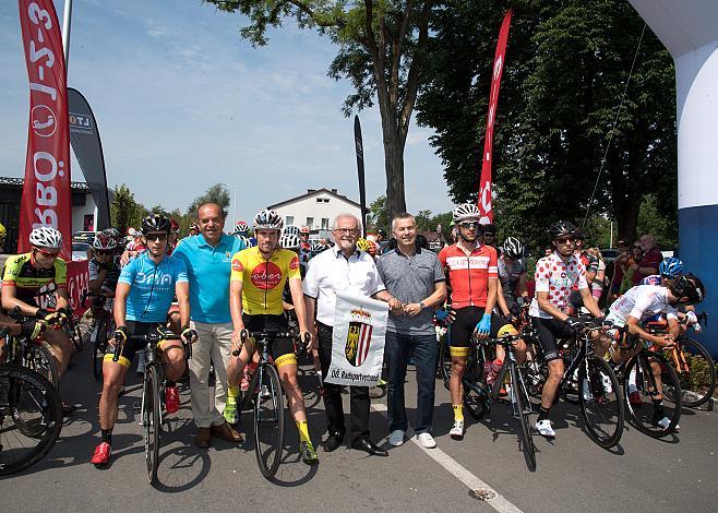 Start in Traun, 4. Etappe Traun - Ternberg