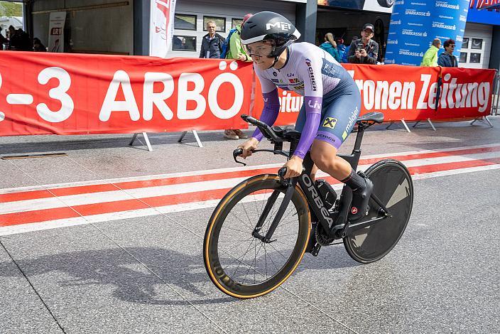 Elisa Winter (AUT, Union Raiffeisen Radteam Tirol) MYGYM Race am Salzburg Ring, Zeitfahren, Road Cycling League Austria, Cycling Austria, Damen Elite, 