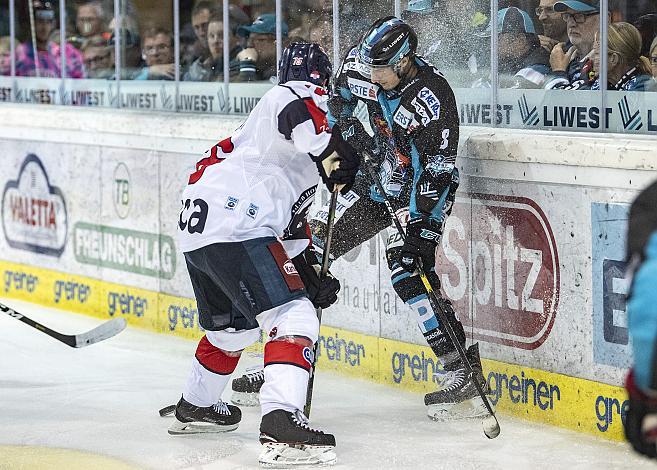  Laurens Ober (EHC Liwest Black Wings Linz) EHC Liwest Black Wings Linz vs EKHL Medvescak Zagreb