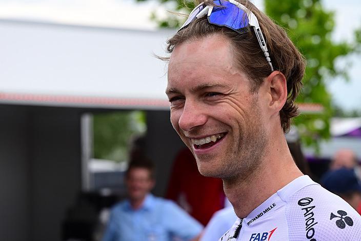 Sieger Felix Grossschartner (AUT, UAE Team Emirates - XRG) ÖM Staatsmeisterschaft, Zeitfahren, Frauenkirchen, Burgenland