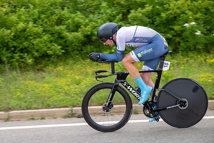 Johannes Hirschbichler (AUT, Union Raiffeisen Radteam Tirol) Elite Herren, Österreichische Meisterschaft Einzelzeitfahren, Novo Mesto, Slowenien