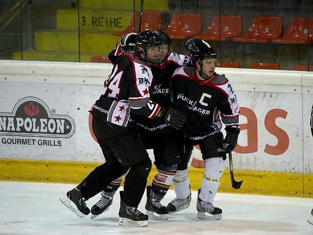 Traun feiert, Grizzlies Linz vs. Puckjaeger Traun