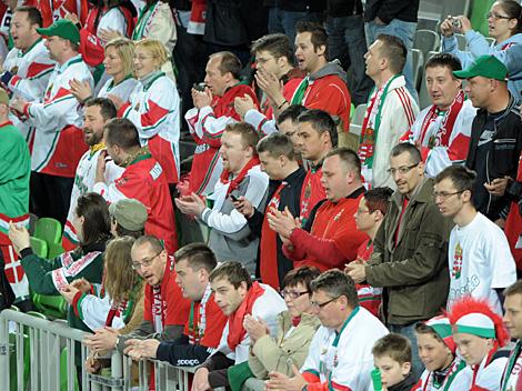 Fans des Team Ungarn.