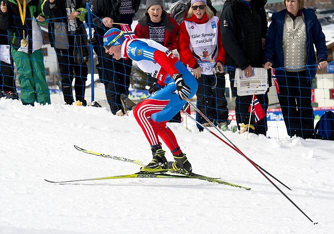 #45 Sergey Ustiugov, RUS, Nordische Ski WM 2013, Val di Fiemme, Tesero, 15km Herren