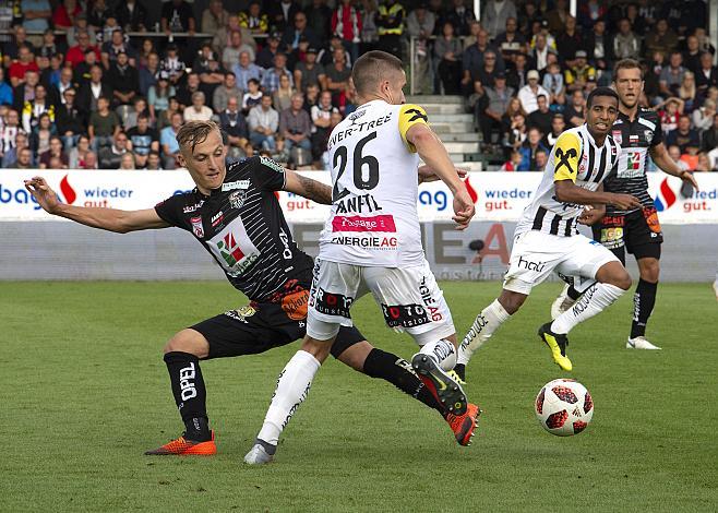 Reinhold Ranftl (LASK), Marcel Ritzmaier (RZ Pellets WAC) Bundesliga LASK - RZ Pellets WAC