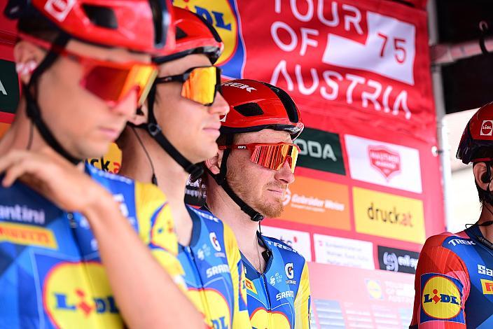 Tao Geoghegan Hart (GBR, Lidl -Trek) 5. Etappe von Langenlois nach Wien, 109km, Tour of Austria