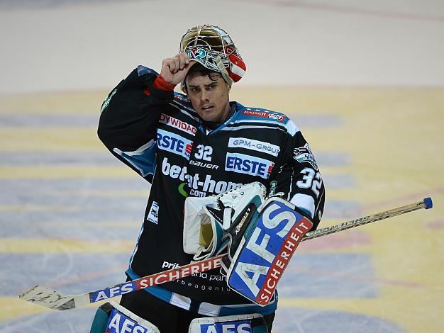 Alex Westlund, Tormann, Linz, EHC Liwest Black Wings Linz vs EC KAC