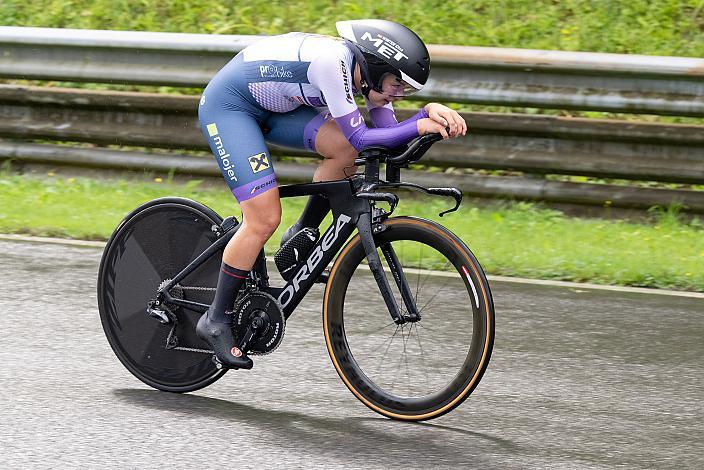 Elisa Winter (AUT, Union Raiffeisen Radteam Tirol) MYGYM Race am Salzburg Ring, Zeitfahren, Road Cycling League Austria, Cycling Austria, Damen Elite, 