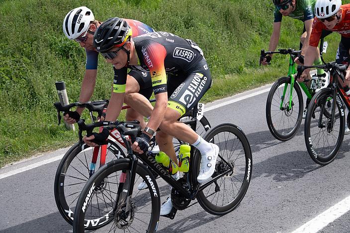 Roger Kluge (GER, Rad Net Osswald), Adam Obdrzalek (CZE, Team Elkov Kasper)  Herren Elite, U23, Road Cycling League Austria, 62. Raika Kirschbluetenrennen, Wels, Oberösterreich