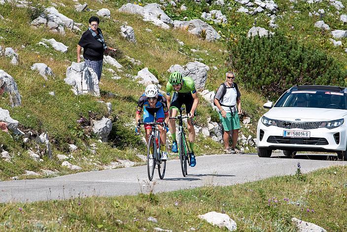 Riccardo Zoidl (AUT, Team Felbermayr Simplon Wels)m Jonas Rapp (GER, Hrinkow Advarics Cycleang) Hochkar, NÖ, Österreichsen Meisterschaft Berg, ÖRV RadLiga, Radsport, Radliga, ÖRV, Herren Elite, 