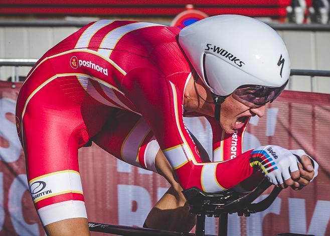 Sieger Mikkel Bjerg (DEN) Zeitfahren U23 Herren, Individual Time Trail