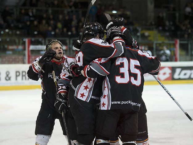 Traun feiert, Grizzlies Linz vs. Puckjaeger Traun