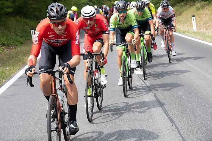  Felix Ritzinger (AUT, WSA KTM Graz pb Leomo), Hans-Jörg Leopold (AUT, RC ARBÖ Raiffeisen Feld am See Gegendtal), Ziga Horvat (SLO, Hrinkow Advarics)  Radsport, Herren Radliga, 60. Burgenland Rundfahrt