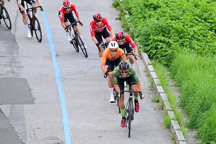 Riccardo Zoidl (AUT, Hrinkow Advarics) an der Spitze des Feldes, 27. Int. ASVÖ - HRINKOW City Kriterium Steyr, Herren Elite, ÖRV, Radsport, Mountainbike, ELITE Rennrad