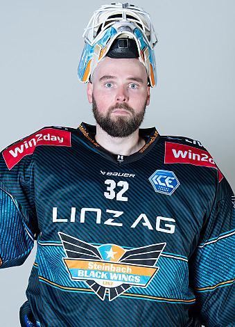 Tormann Rasmus Tirronen (Steinbach Black Wings Linz) Linz, Linz AG Eisarena