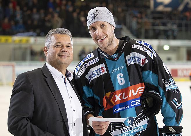 Jonathan D Aversa (EHC Liwest Black Wings Linz) EHC Liwest Black Wings Linz vs Fehervar AV 19